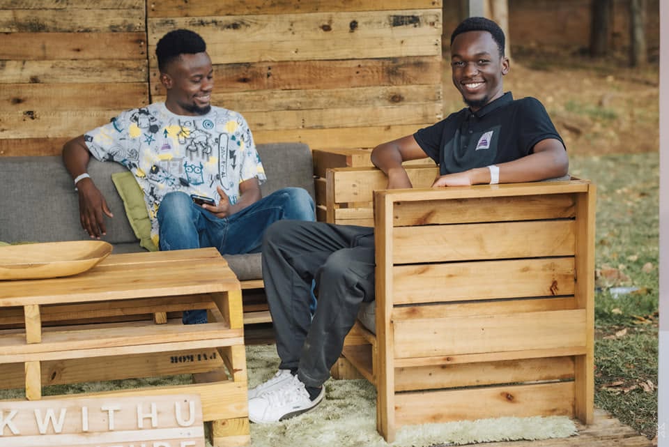 Natural wood furniture and interior